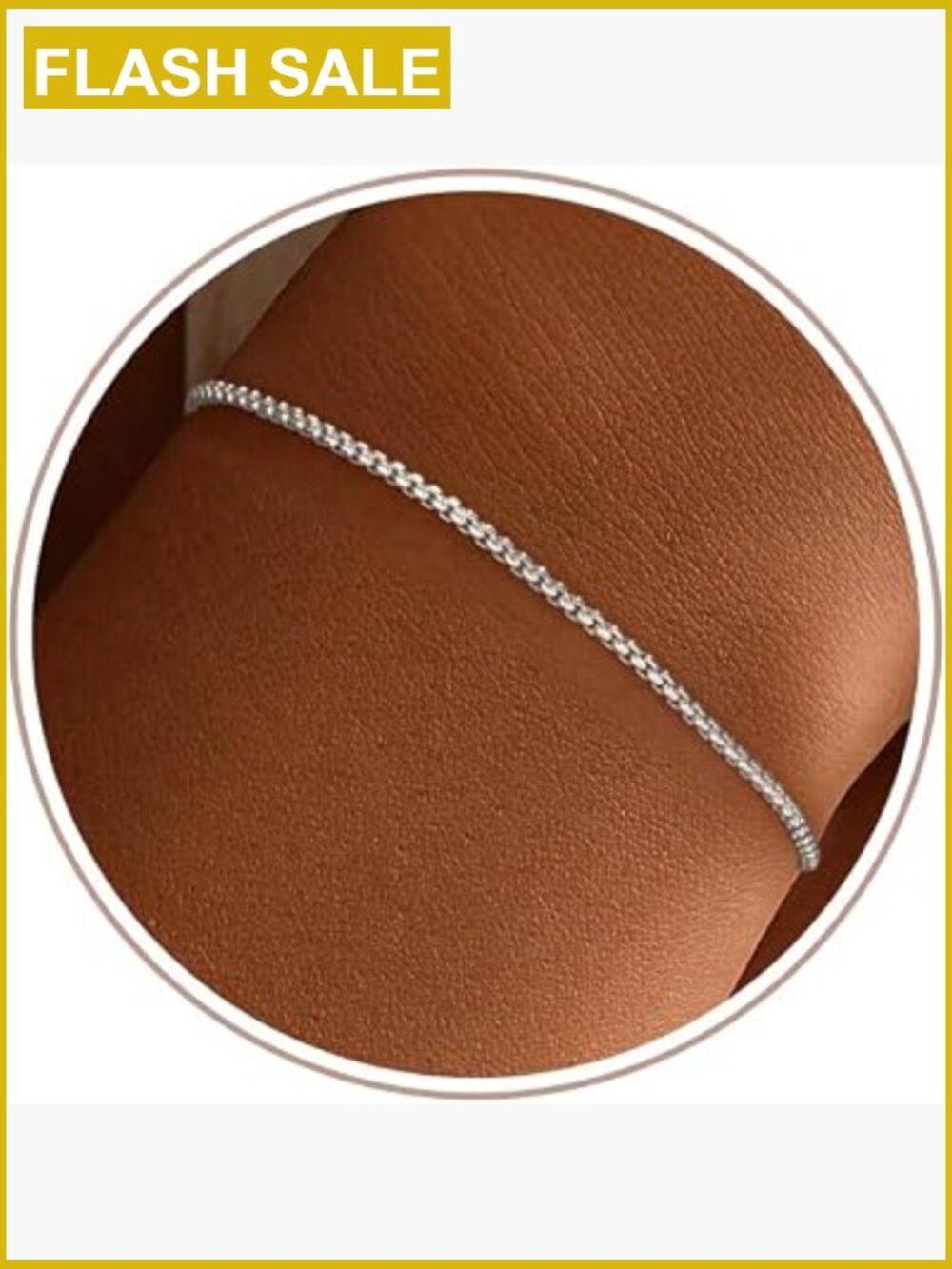 S925 Sterling Silver Box Chain Bracelet Women Lobster Claw 6.5-8 Inch
